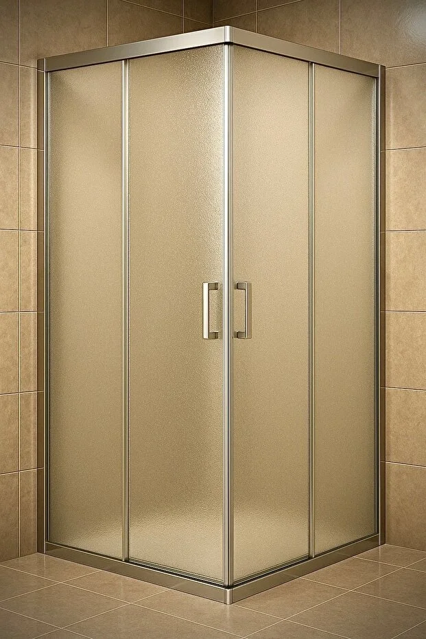 Duşakabin Kare 5mm Buzlu Cam H:190